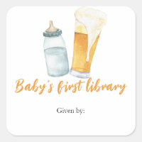 Ein Baby braut Bier - die erste Bibliothek des Bab