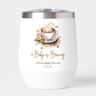Ein Baby braut Brown Coffee Baby Dusche