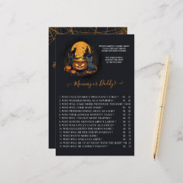 Ein Baby braut Halloween Baby Dusche M/D Spiel