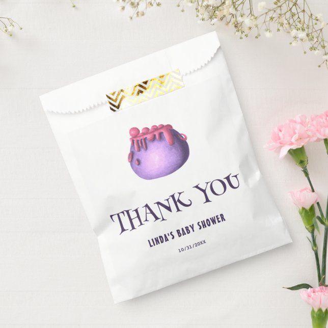 Ein Baby braut Halloween Babydusche Danke Geschenktütchen (Versiegelt)