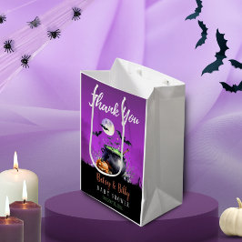 Ein Baby braut Halloween-Kinderdusche Mittlere Geschenktüte