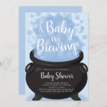 Ein Baby braut Hexendusche Blue Boy