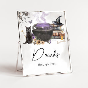 Ein Baby braut Hexentrank-Schild Poster