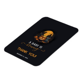 Ein Baby braut Niedliche Halloween-Kinderdusche Magnet