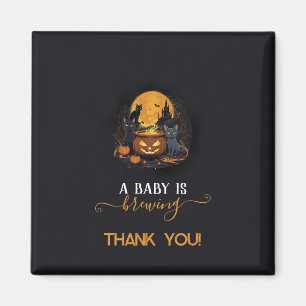 Ein Baby braut Niedliche Halloween-Kinderdusche Magnet