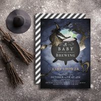 Ein Baby braut Night Sky Halloween Baby Dusche