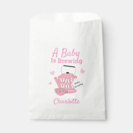 Ein Baby braut Pink Baby Girl Dusche Geschenktütchen
