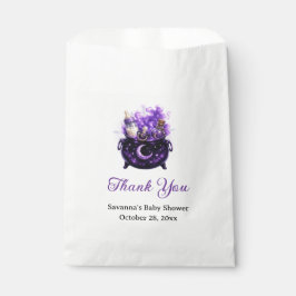 Ein Baby braut sich zusammen Halloween-Baby-Shower Geschenktütchen