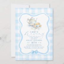 Ein Baby braut sich zusammen - Jungen-Baby-Party B