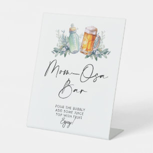 Ein Baby brütet Baby Dusche Mama-osa Bar Sockelschild