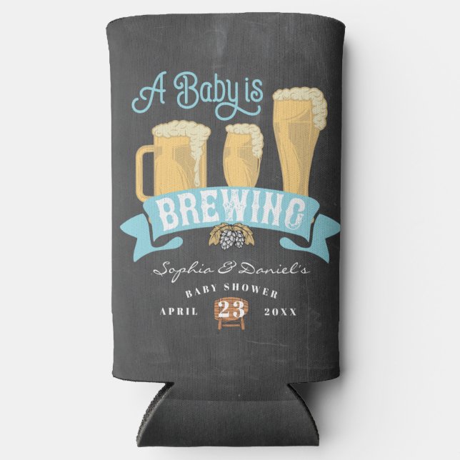 Ein Baby brütet Babydusche, die kühler werden kann Selters Dosenkühler (Vorderseite)