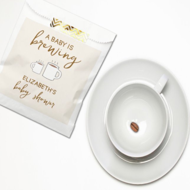 Ein Baby brütet eine Babydusche Geschenktütchen (Von Creator hochgeladen)