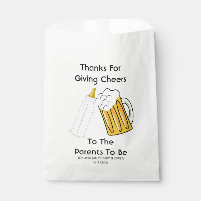 Ein Baby brütet Greiftaschen Geschenktütchen (Vorderseite)