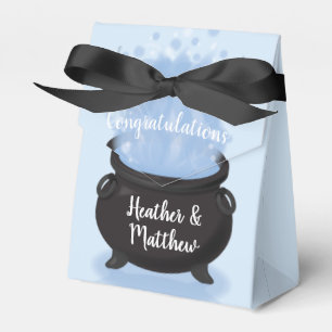 Ein Baby brütet HexenBaby-Dusche Gothic Blue Geschenkschachtel