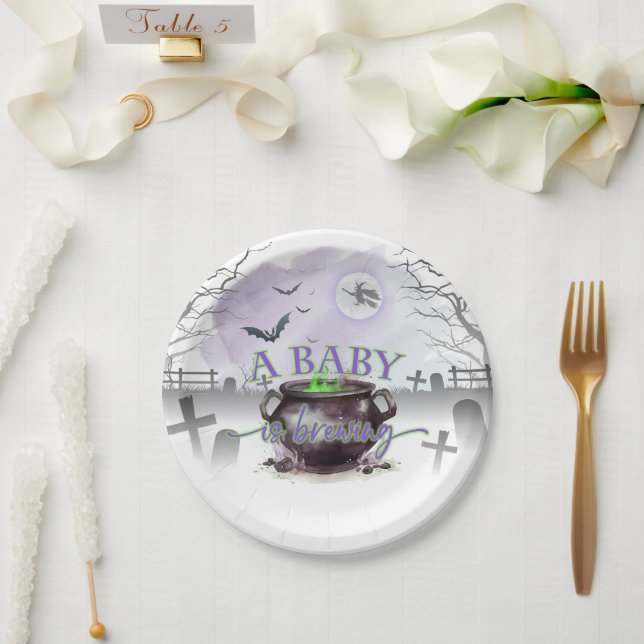 Ein Baby brütet Party Plate (P/G) Pappteller (Hochzeit)