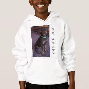 Ein Baby-Jagdhund, grün Hoodie