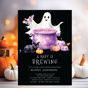 Ein Baby wird Babydusche brauen Einladung