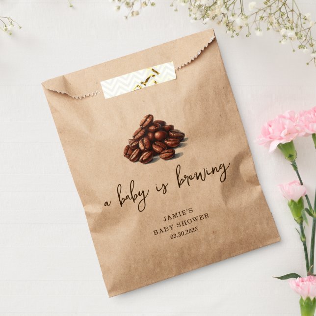 Ein Baby wird Babydusche brauen Geschenktütchen (Versiegelt)