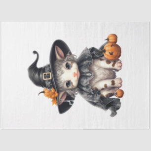 Ein Babyhähnchen der Halloween-Serie 6 Seidenpapier