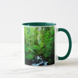 Ein Bach in einem Urwald Tasse