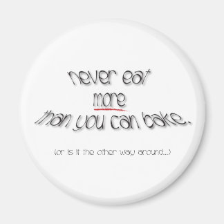 Ein Bäckereieioid Magnet