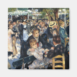 Ein Ball am Moulin de la Galette - Renoir Magnet