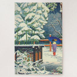 Ein Bambus im Schrein Fujishima Takeji Puzzle