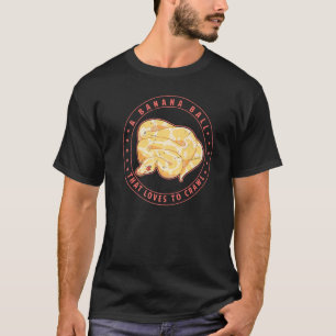 Ein Bananenball, der Liebe ist, Ball Python SA zu  T-Shirt