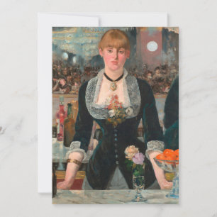 Ein Bar in den Folies-Bergère Edouard Manet Einladung