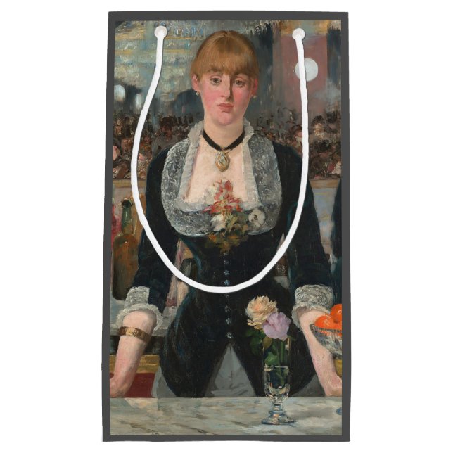 Ein Bar in den Folies-Bergère Edouard Manet Kleine Geschenktüte (Vorderseite)
