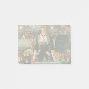 Ein Bar in den Folies-Bergère Edouard Manet Post-it Klebezettel