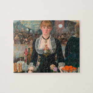 Ein Bar in den Folies-Bergère Edouard Manet Puzzle