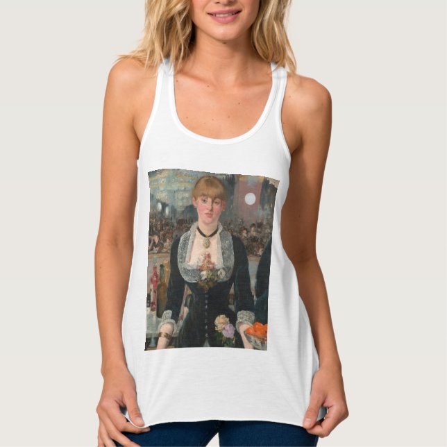 Ein Bar in den Folies-Bergère Edouard Manet Tank Top (Vorderseite)