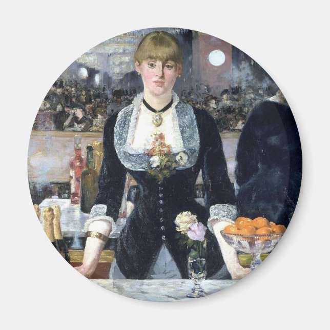 Ein Bar in den Folies Bergere Magnet (Vorne)
