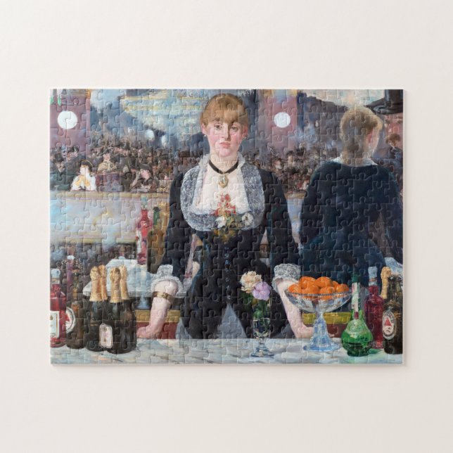 Ein Bar in den Folies-Bergere, Manet Puzzle (Horizontal)