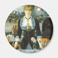 Ein Bar in den Folies Bergere von Edouard Manet