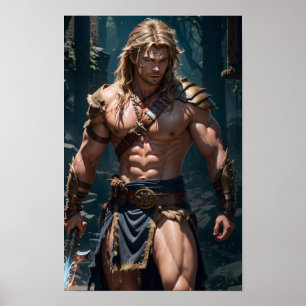 Ein Barbar gewinnt die Schlacht 3 Poster