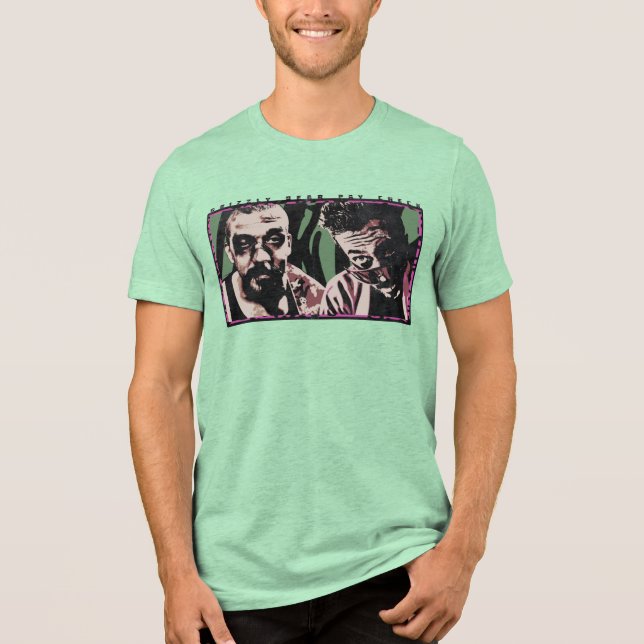 Ein Bären-Jawn Tri-Blend Shirt (Vorderseite)
