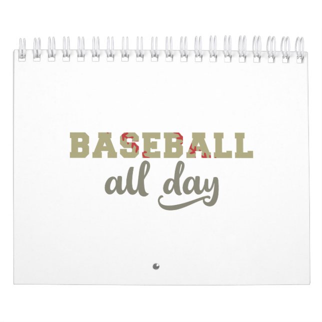 Ein Baseballspieler Kalender (Titelbild)