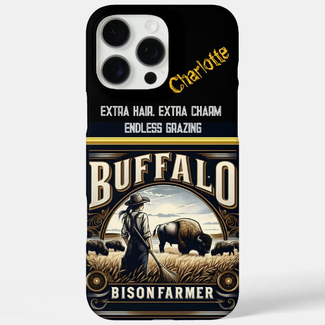 Ein Bauer, der bei Morgengrauen in goldenen Felder Case-Mate iPhone Hülle (Rückseite)