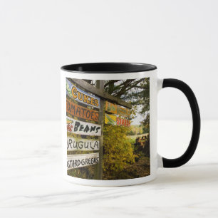 Ein Bauernhofstand in Holderness, New Hampshire. Tasse