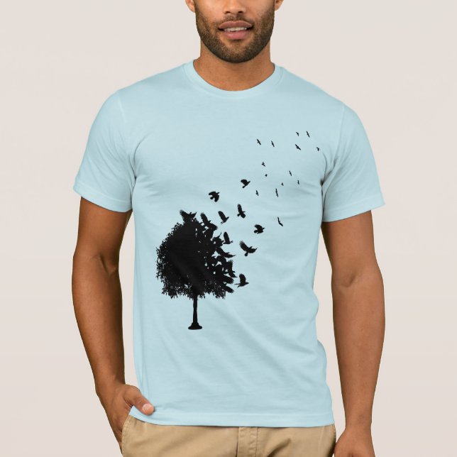 Ein Baum der Krähen T-Shirt (Vorderseite)