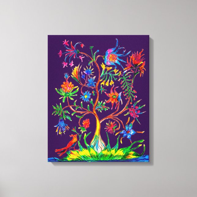 Ein Baum des Lebens Leinwanddruck (Vorderseite)