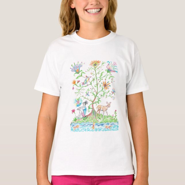 Ein Baum des Lebens T-Shirt (Vorderseite)