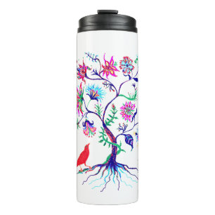Ein Baum des Lebens Thermosbecher
