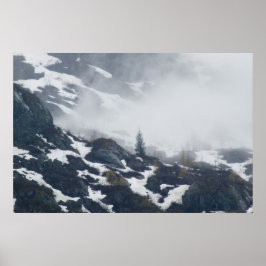 Ein Baum im Nebel Poster