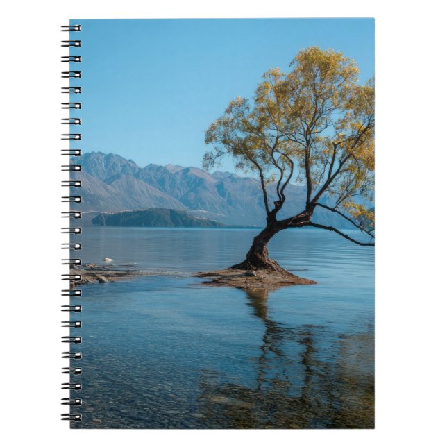 Ein Baum in einem See Notizblock (Vorderseite)