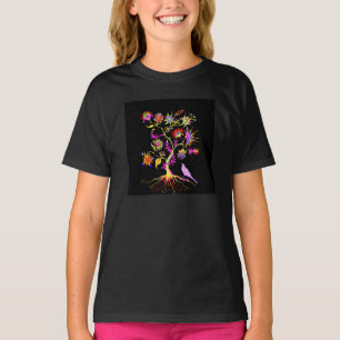 Ein Baum und ein Vogel T-Shirt