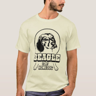 Ein Beagle ist mein Homedog T-Shirt