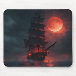 Ein Beängstigendes Piratenschiff, Ominous Sailing Mousepad